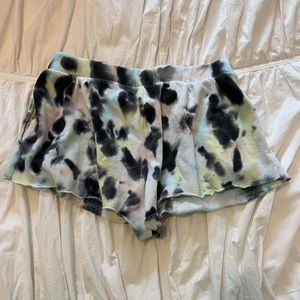 Target tie dye lounge shorts with pockets